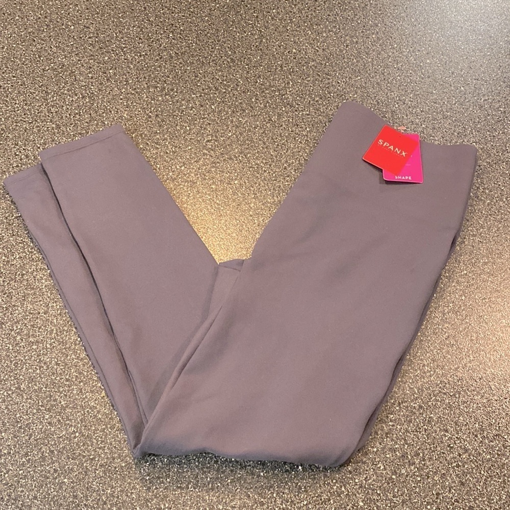 NWT gray SPANX LEGGINGS | size large